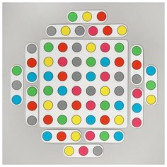 Smile Decor Коврик-головоломка "Магические круги"