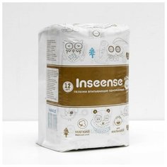 INSEENSE Пеленки детские впитывающие, одноразовые, INSEENSE, 60х60, 12 шт