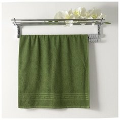 Belezza Полотенце Ocean 70х130 см, темно-зеленый, хлопок 100%, 360 г/м2