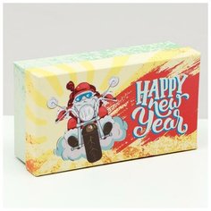 Подарочная коробка "Санта", 12 х 6,5 х 4 см 7114177 Сима ленд