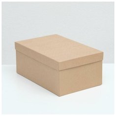 Подарочная коробка "Крафт", 23,5 х 15,5 х 10 см 7338494 Сима ленд