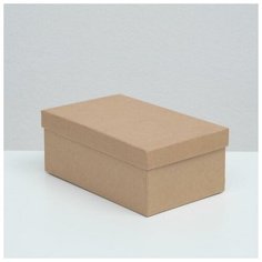 Подарочная коробка "Крафт", 17,5 х 11 х 7 см 7338497 Сима ленд