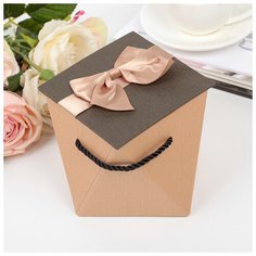 Коробка подарочная 15 х 15 х 11,5 см 2951856 Сима ленд