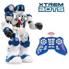 Робот XTREM BOTS Патруль, на дистанционном управлении, световые и звуковые эффекты, более 20 функций Junfa Toys