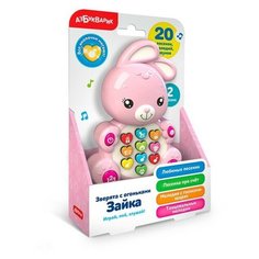 Азбукварик Музыкальная игрушка «Зайка»