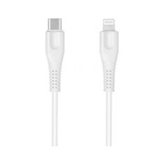 Canyon Кабель Lightning Type-C 1.2м Canyon CNS-MFIC4W круглый белый