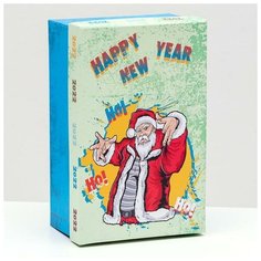 Подарочная коробка "Санта", 17,5 х 11 х 7 см 7114174 Сима ленд