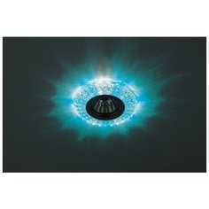 Светильник DK LD2 SL/BL+WH декор cо светодиодной подсветкой (голубой+белый) прозр. ЭРА Б0019200 ERA