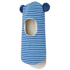 Шапка-шлем Kivat размер 0, 64/62 бирюзовый/синий