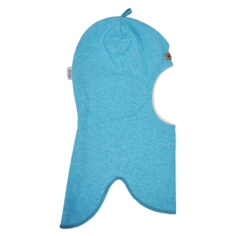 Шапка-шлем Kivat размер 2, mel 64-бирюзовый меланж