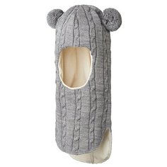 Шапка-шлем Kivat размер 1, 81 серый