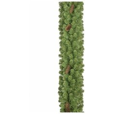 Гирлянда хвойная «Снежная королева» с шишками 270 см/20 см ЕлкиТорг