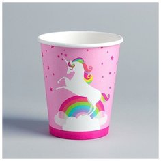 Стакан бумажный «Замок принцессы», набор 6 шт. Страна Карнавалия