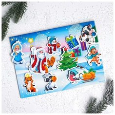 Головоломка с липучками «Праздник в лесу» Лесная мастерская