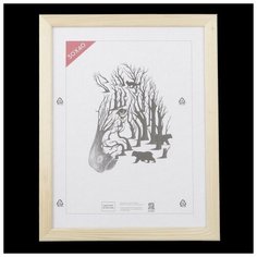 Фоторамка 30х40 см (2500) дерево Зебра