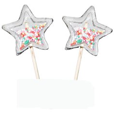 Погремушка звезда изомальт, 15 гр СКАЗКА Леденцы