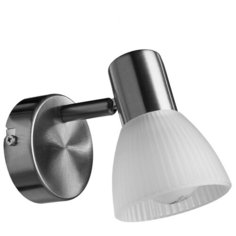 Спот с одним плафоном Arte Lamp A5062AP-1SS SPOT LIGHTS матовое серебро