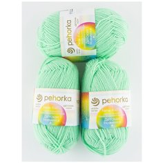 Пряжа Пехорка Детская новинка, 100 % акрил, 50 г, 200 м, 3 шт., 171 весна