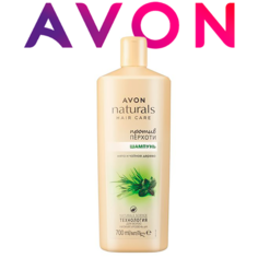 Шампунь против перхоти AVON "Мята и чайное дерево", 700 мл / для повреждённых волос / для жирных волос / от выпадения волос / для окрашенных волос / против выпадения / для ломких волос