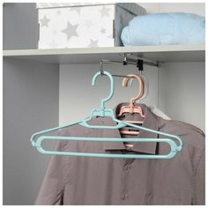 Вешалка-плечики для одежды универсальная, размер 42-44, 21 х 1,5 x 41 см Вселенная Порядка