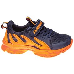 Кроссовки Flamingo размер 28, синий/оранжевый