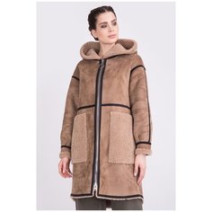 Дубленка Electrastyle размер 48 песочный