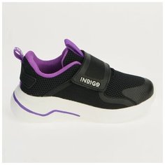Кроссовки Indigo kids размер 28, черный/фиолетовый