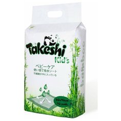 Пеленки впитывающие TAKESHI KIDS для детей бамбуковые 60*90 10 шт