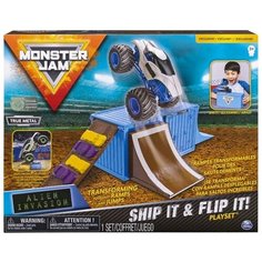 Трансформер Игровой набор Monter Jam c рампой Ship it & Flip It 6055011/20120761 Spin Master