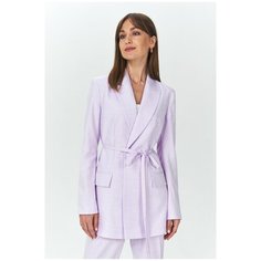 Пиджак Emka Fashion, размер 48, сиреневый