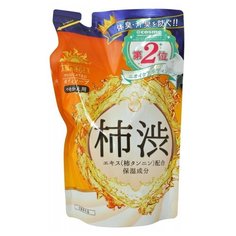 MAX Жидкое мыло для тела с экстрактом хурмы запасной блок. TAIYOUNOSACHI EX BODY SOAP, 350 мл.