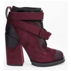 Ботильоны АРАЗ, размер 36, бордовый/черный