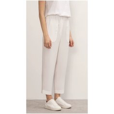 Брюки Emka Fashion, размер 42, молочный