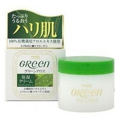 MEISHOKU Увлажняющий крем для сухой кожи лица. Green Plus Aloe Moisture Cream, 48 гр.