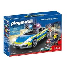 Конструктор Playmobil Porsche 911 Carrera 4S Полиция» 70066
