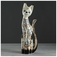 Копилка "Кот Египет", рисованный, 46 см, микс Керамика ручной работы