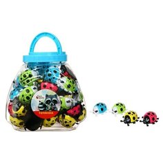 Точилка микс с контейнером Божья коровка (60 шт) Calligrata