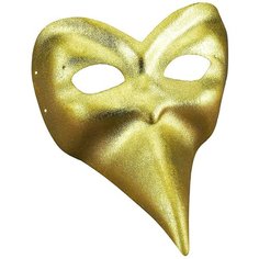 Аксессуар для праздника Forum Novelties Итальянская маска золотая Forum