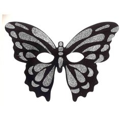 Аксессуар для праздника Forum Novelties Маска Серебристая бабочка