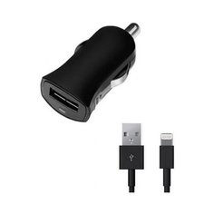 Deppa Автомобильное зарядное устройство Deppa 11251 8-pin Lightning 1A черный