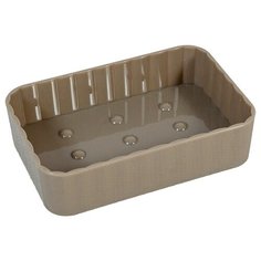 Мыльница "Волна" коричневая Rettal