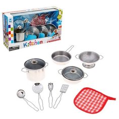 Набор металлической посуды, "Кулинарное искусство-4", 9 предметов в кор 573158 Сима ленд