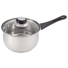 Ковш с крышкой BAK, объем 1,9 л, из нерж.стали и с бакелитовой ручкой (009356) Mallony