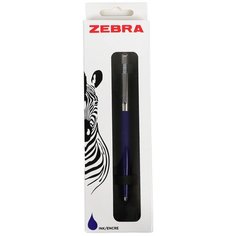 Ручка шариковая Zebra 901 авт. 0.7мм корпус металл/пластик синий синие чернила коробка/европод. Зебра