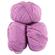 Пряжа Пехорка Детский каприз теплый, 50 г, 125 м, 3 шт., 516 персидская сирень