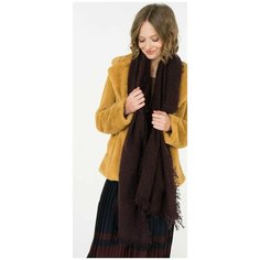 Шарф ICHI 20102383, 100% полиэстр бордовый