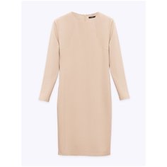 Платье Emka Fashion, размер 44, бежевый
