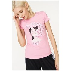 Футболка Fashion.Love.Story, размер 40, розовый Fashion.Love.Story.