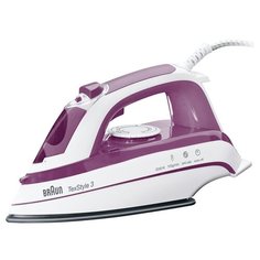 Утюг Braun TexStyle TS365A (белый/розовый)