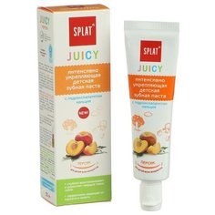 Splat Детская зубная паста, Juicy Персик 35 мл